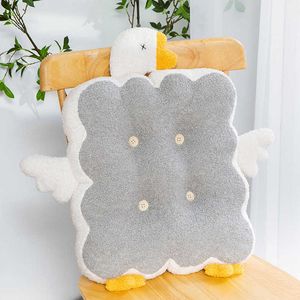 Animali di peluche ripieni Moda popolare peluche d'oca giocattolo Home Office sedia cuscino del divano Comfort regalo fidanzata oca pelosa farcita