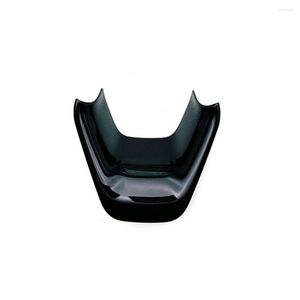 Interior Accessories Car Glossy Black Steering Wheel Panel Cover Trim Decoration Frame Sticker For Sienta 2023