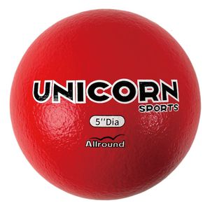 Balls Unicorn Sports 5" Rainbow Classic Coated Foam Dodge Ball 230811