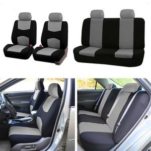 Araba koltuğu, evrensel kapak otomatik iç dekorasyon koruyucuları tam surround başlık ve kamyon SUV minibüs için ped backrest