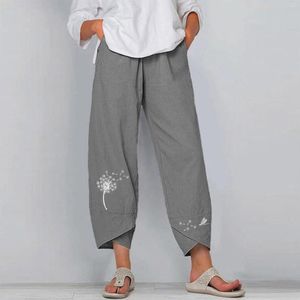Pantaloni da donna gambe larghe pantaloni casual cortili per le pantaloni da spiaggia estate pantaloni da tazza da cambio pantalones 2023 2023