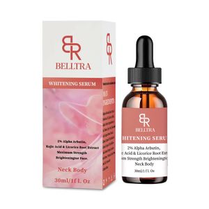 Belltra Whitening Serum Licorice Root Extract Maximum Strength Brighteningtor Face. Neck Body Serum