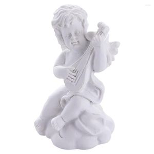 Garden Decorations Fashion Angel Statue Eco-friendly No Odor Amazing Detail Resin Miniature Figurines Supplies For Home Sculpture