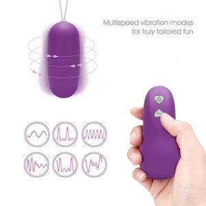 Vibratörler 20 Hızlı Taşınabilir Kablosuz Su Geçirmez Uzaktan Kumanda Kadınlar Titreşimli Yumurta Vücut Masajı Seks Oyuncakları Yetişkin Ürünleri 0066 230811