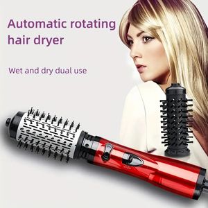 Transform Your Hair with Stylish & Energetic Curls - Rotating Hair Dryer Brushes & 2-in-1 Electric Rotating Curling Combs for Home Salons!