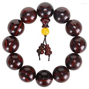 Strand Red Santos Rose Wood Bransoletka Rosewood Koraliki Rosary Butique Crafts Ornament