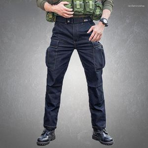 Men's Jeans Tactical Cargo Pants Outdoor Military Sports Multi Pocket Casual Cotton Jogging Clothing Ropa Hombre