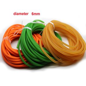 Monofilament Line 510Meters Diameter 6mm Colorful Fishing lanyard Solid Elastic Rubber Lineretractable rope peces smycz 230811