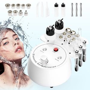 Ansiktsvårdsenheter 3 i 1 Vakuum Diamond Tip Microdermabrasion Machine Acne Blackhead Borttagning Skin Föryngring Vatten Spray Beauty 230811