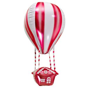 20pcs/lote balão em forma de balão folha mylar esfera de ar quente balão de alumínio balões de alumínio