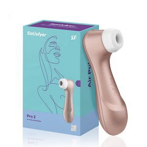 Vuxna leksaker tyska tillfredsställelse pro 2 suger vibratorer kvinnlig klitstimulering vibration bröstvårta sucker klitoris vibratorer för kvinnors sexleksaker 230810