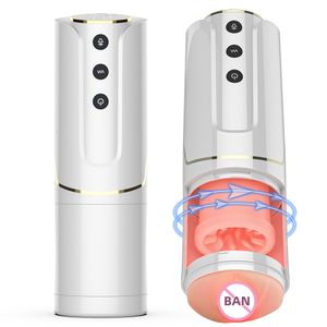 Masturbators Licklip Auto Masturbation Handsfree Sex Toys Telescopic Wearable Masturbator For Men Justerbar Arm Penis Massage Cup Sex Toys 230810