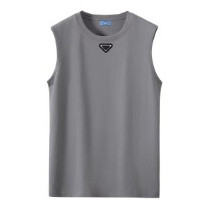 2023designer T-shirt Tees Uomo Canotte magliette Estate Slim Fit Sport Traspirante Assorbe il sudore Intimo nero Fondo Top Abbigliamento da uomo di moda