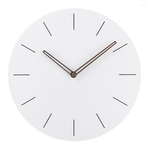 Wall Clocks Fashion Wooden Creative Living Room Clock Hanging Table Decoration Watch Household Simple