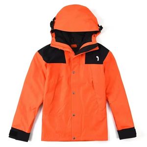 Men's Designer Fashion jackets for women Spring Autumn outdoor sport Windproof and waterproof Hooded jacket 09