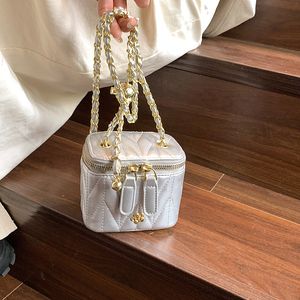 Designer Bags PU Square Bag Camellia box bag mini small bag chain crossbody bag New Fashion Retro Bag Crossbody Bag Shoulder Strap Bag wholesale