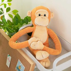 Stuffed Plush Animals 60cm Childhood Long Arm Monkey Doll Sleep Home Furniture Curtain Pendant Decoration Children's Day Gift