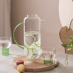 Tumblers Small Fresh Theatrepataint Coffee Cufe Cufe Peer Bealger Bottle Office Home Beauty Water Pot Water Pot и Set 230810