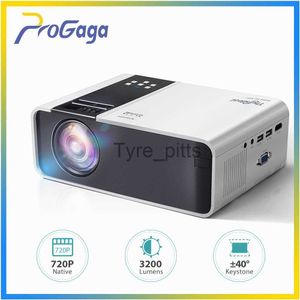 Portable Speakers Progaga Native 1280 x 720P LED Android WiFi Projector HD TD90 Mini Projector Video Home Cinema 3D Smart Movie Game Proyector x0813