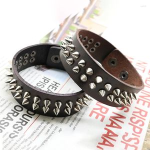 Charm Armbänder Punk Non-Mainstream Spike Bracelet Fashion Rock Armband