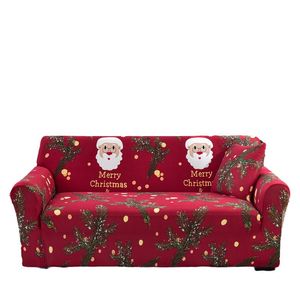 1/2/3/4 Seater designer Sofa Cover Christmas Non-slip Couch Covers Stretch Furniture Protector Living Room Settee festival Slipcover decorate chair covers