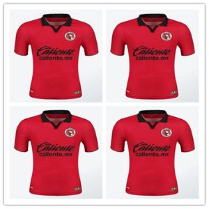 23 24 Tijuana Football Club MANOTAS Martinez Castillo ROSA 2023 2024 Home/Away Black Red Boys' Football Shirt