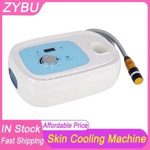 Portable skin cooling cryo facial cold machine skin rejuvenation electroporation hot cold ems anti aging wrinkle removal cryotherapy meso therapy