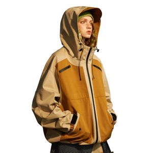 남성 재킷 시티 보이 빈티지 마운틴 패션 느슨한 야외 재킷 남자 여자 스트리트웨어 캐주얼 후드 코트 유니즘 겉옷 230810
