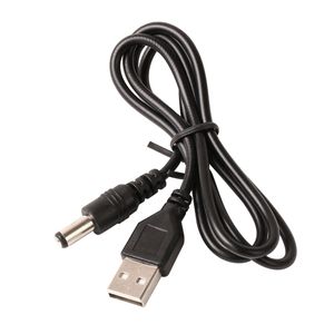 USB 2.0男性からDC 2.0x0.6 2.5x0.7 3.5x1.35 5.5 x2.1mm電源プラグジャック拡張ケーブルコネクタコードワイヤー