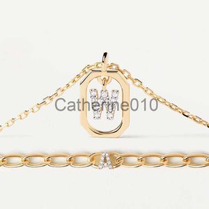 Pendant Necklaces 2023 New Spanish Couple Bracelet in Insider Style Design Necklace with Feminine Style and High Sense Collar Chain J230811