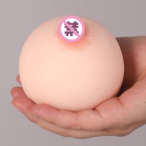 Bröstform silikon 4d konstgjorda bröst falska bröst vagina leksak för man mjuk mini bröst boll onani ules vuxen produkt 230811