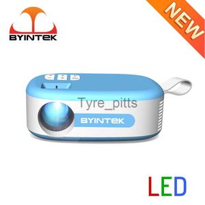 Projektoren Byintek C520 Mini LED Projector HD 200 -Zoll -Heimkino -Filmspiel tragbarer LED -Videoprojektor für 1080p Cinema x0811