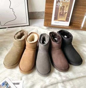 2023 Stivali Donna Stivale australiano Stivale australiano Classico Ultra Mini Piattaforma Pelliccia di neve Tasman Pantofola Pelle scamosciata Lana Inverno Caldo Stivaletti firmati 35-42