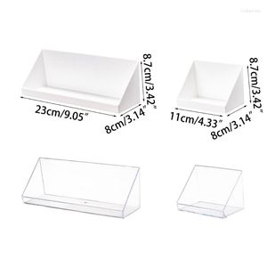 Storage Boxes Bathroom Rack Wall Mounted Makeup Oblique Cosmetic Display Tray Holder Cabinet Box For Women