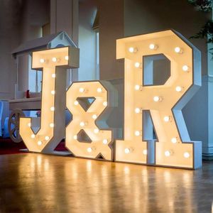 Party Decoration Factory Outlet 3D -Scheinwerfer Illuminated BREAD LED Marquee Logo Giant
