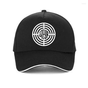 Ball Caps Fashion Steyr Logo Baseball Cap Man Summer Outdoor Hunting Hat Unisex регулируем