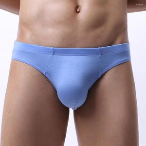 Underpants uomini slip sexy marsupio con biancheria intima convessa di sollevamento dell'anca perizoma a bassa vita mutande tagliate a bassa lingerie solido lingerie corta quotidianamente da bagno corto quotidiano