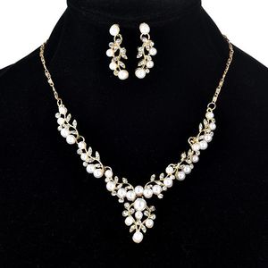 Женские ювелирные украшения набор колье с серьгами -гербами Coker Pendant Romantic Wedding Accessories для свадебной вечеринки подарком