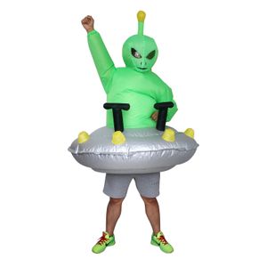 Simbok Kostum Tiup Alien Ufo Baru Grosir Kostum Tiup Alien Cosplay Dekorasi Lucu Pesta Halloween