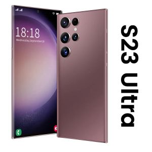 S23 Ultra Akıllı Telefon Kilitli Cep Telefonları Android 14 5G Celüler Cep Telefonu 6.8inch 512GB S 23 Cep Telefonu