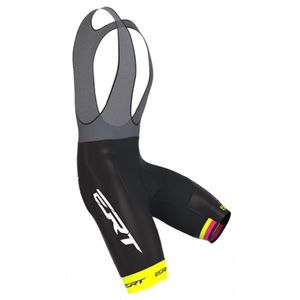 Men's Black Cycling Bib Shorts with Gel Pad - Breathable, Quick-Dry Lycra Sport Pants