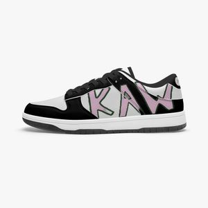 mode l anpassade mönster diy skor springa stor storlek bruna skor män kvinnor team tecknad ny svart vit rosa lila tränare utomhus sneakers 36-48 115296