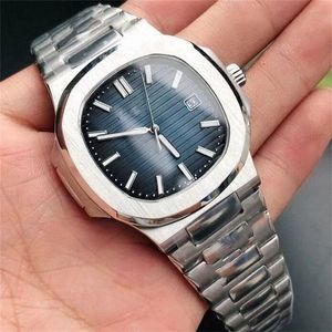 Summer Nowy kolor Dopasowanie żółtej śliwki Czerwona Męska Zegarek Automatyczny mechaniczny Elegancki zegarek Nautilus Folding Bluckle Fine Stal 2813 Ruch 40 mm Designer Watches