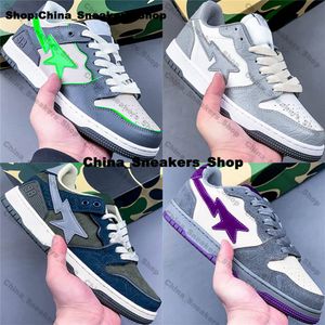 Scarpe da ginnastica casual Uomo Eur 47 A Bathing Ape Court Sta Taglia 13 Donna BapeSta SK8 Us13 Designer Scarpe da ginnastica Us 13 Running Big Size 12 Blu Schuhe Eur 46 Zapatillas