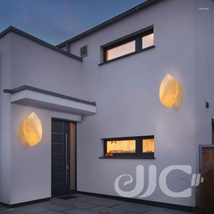 Wandleuchte LED-Außenimitation Steinlicht Moderne wasserdichte IP65 Villa Veranda Garten Terrasse Außenleuchten