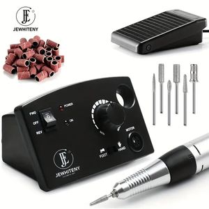 Uppgradera din manikyrpedikyrrutin med Jewhiteny Professional Nail Drill Machine - 30000 RPM EFILE Electric Nail Filer Kit