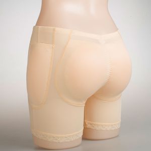 乳房フォーム4pcsシリコンパッド偽buttocks assパッド付きパンティーヒップバットエンハン