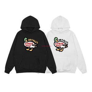 YP8M 2023 Erkek ve Kadınlar Trail Traend Hoodies Sweatshirt Moda Marka İnsan Yapımı Sonbahar/Kış Kuru Alls Arka Ördek Peluş Kapüşonlu Sweater