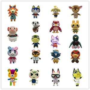 Anima Figures Plush Set - 20-25cm KK Tom Judy & Isabelle Characters, Cute Wolf anime movies Stuffed for Kids' Parties