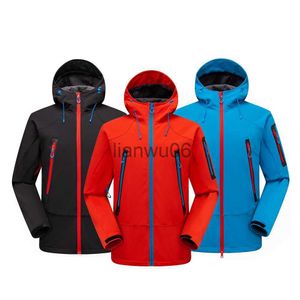 Erkek Ceketler Softshell Erkekler Ceket Su geçirmez Rüzgar Geçirmez Polar Termal Rüzgar Dereciği Kayak Snowboard Ceketleri Av Dağ Yürüyüş Kıyafetleri J230811